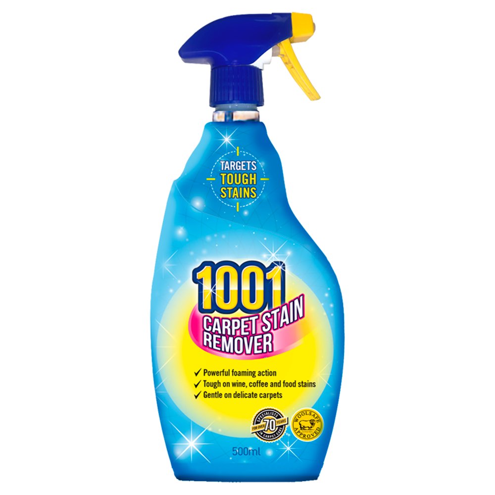 1001 Carpet Stain Remover 500ml | Affordable & Durable - Product Image 1001 Carpet Stain Remover 500ml | Affordable & Durable - Product Image